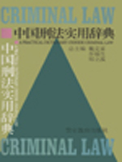 中国刑法实用辞典